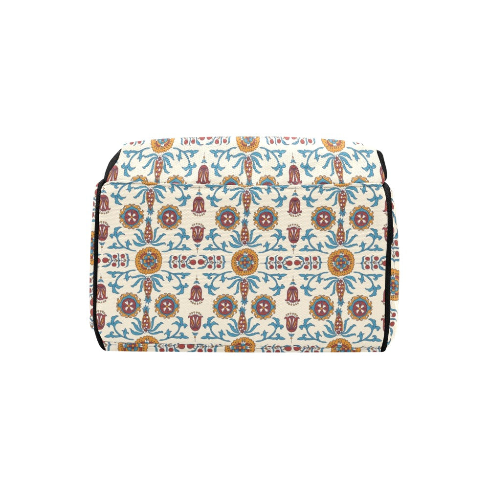 Suzani Print Design LKS301 Diaper Bag Backpack