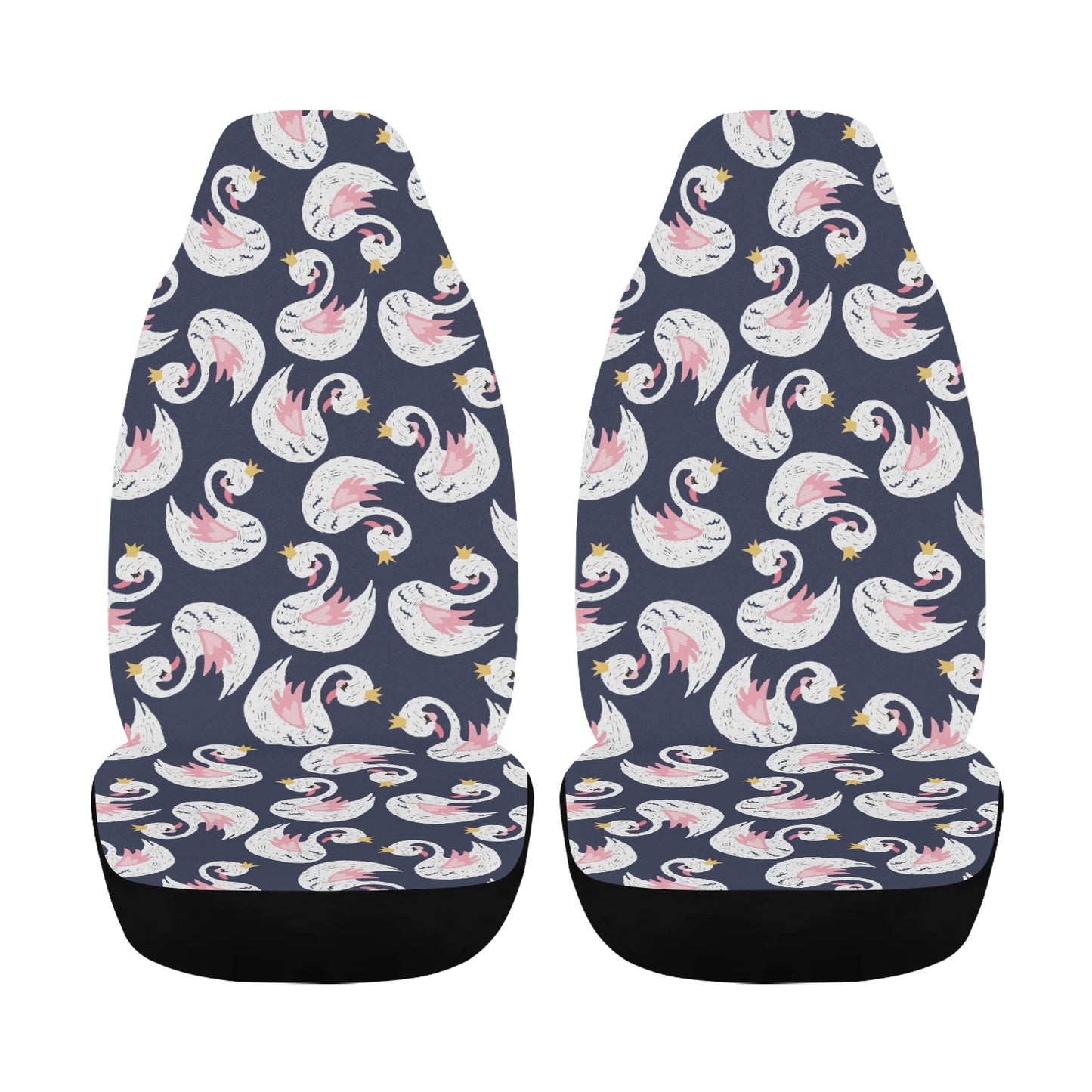 Swan Print Design LKS403 Car Seat Covers