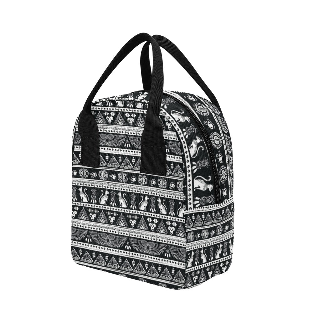 Tribal Pattern Print Design LKS305 Insulated Lunch Bag