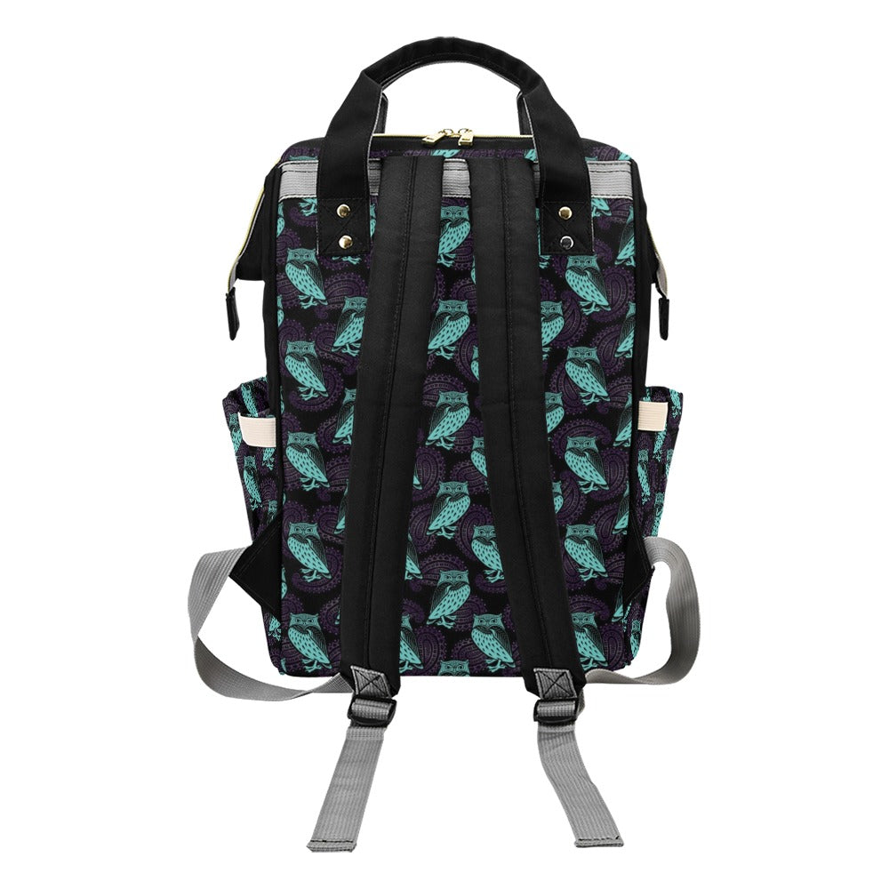 Tribal Pattern Print Design LKS3010 Diaper Bag Backpack
