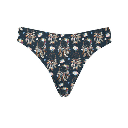 Dream Catcher Boho Floral Style Women's Thongs