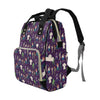 Creepy Zombie Print Design LKS302 Diaper Bag Backpack