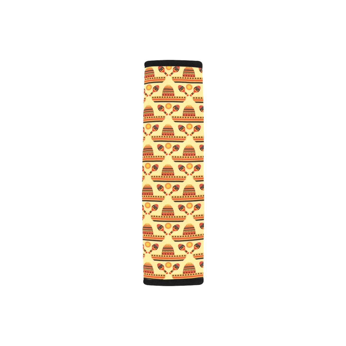 Maracas Print Design LKS403 Car Seat Belt Cover