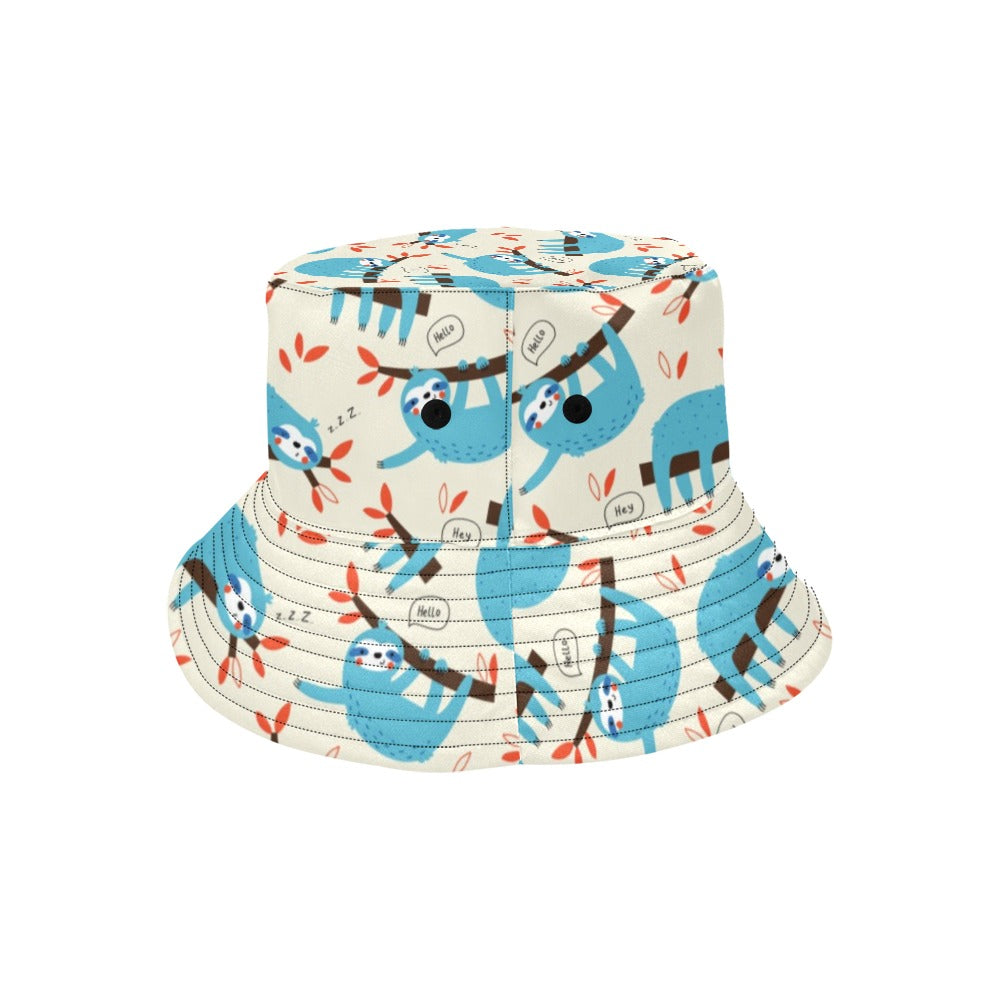 Sloth Print Design LKS3011 Unisex Bucket Hat