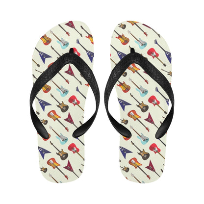 Electric Guitar Print Design LKS404 Flip Flops