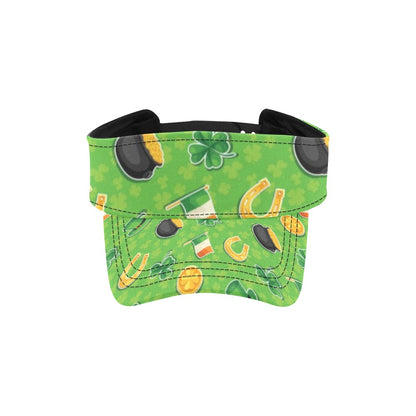 Shamrock Saint Patrick's Day Print Design LKS302 Unisex Sun Visor