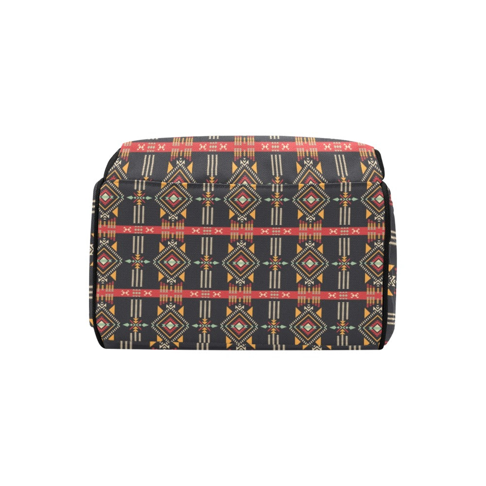 Southwest Pattern Print Design LKS303 Diaper Bag Backpack