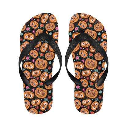 Halloween Print Design LKS402 Flip Flops