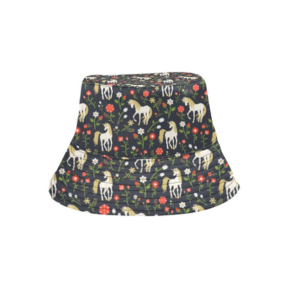 Unicorn Print Design LKS301 Unisex Bucket Hat