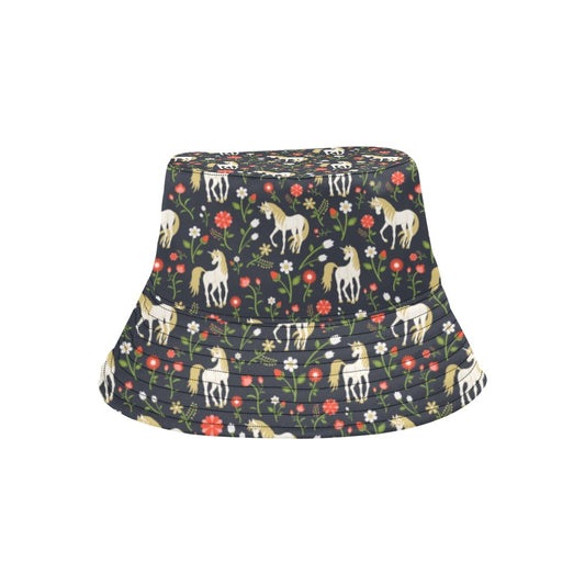 Unicorn Print Design LKS301 Unisex Bucket Hat