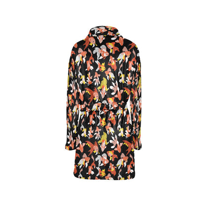 Goldfish Print Design LKS401 Women's Fleece Robe