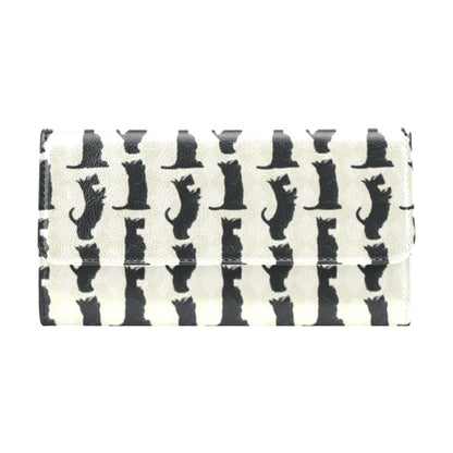Scottish Terriers Print Design LKS309 Women's Trifold Wallet