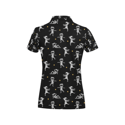 Mummy Cute Print Design LKS301 Women's Polo Shirt