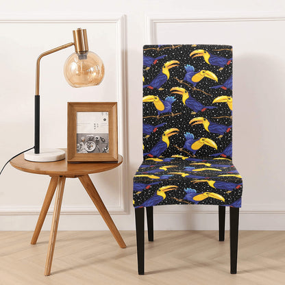 Toucan Print Design LKS307 Dining Chair Slipcover