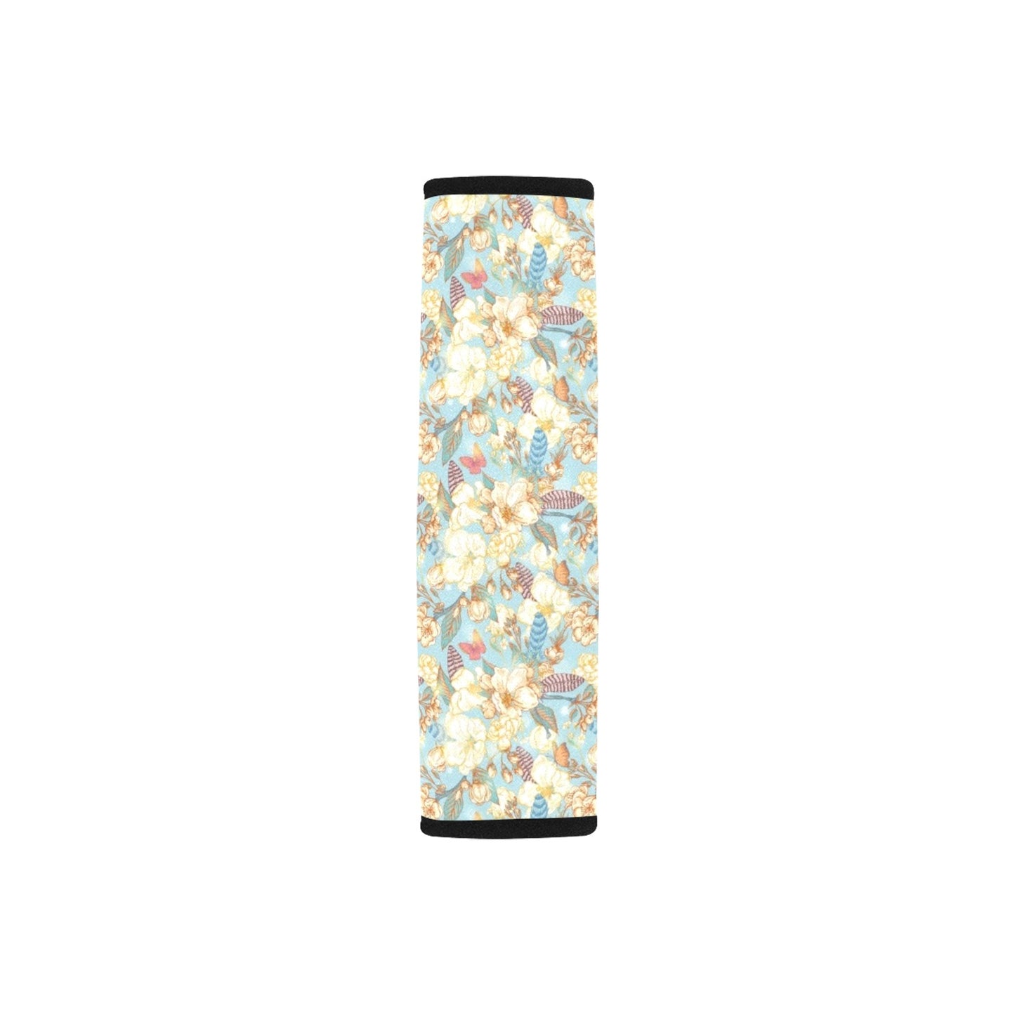 Summer Floral Print Design LKS302 Car Seat Belt Cover