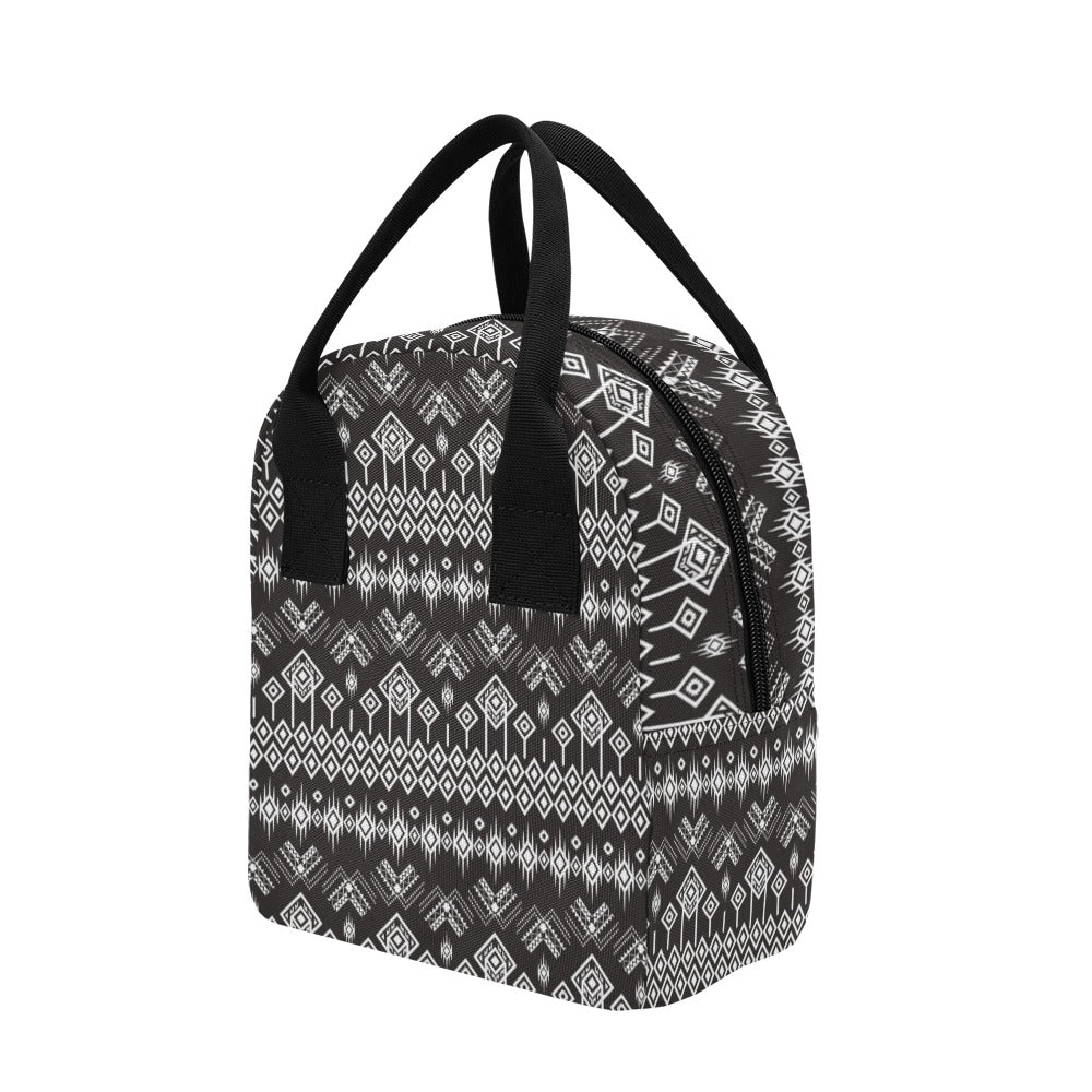 Tribal Pattern Print Design LKS304 Insulated Lunch Bag
