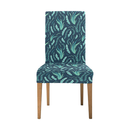 Seaweed Print Design LKS302 Dining Chair Slipcover