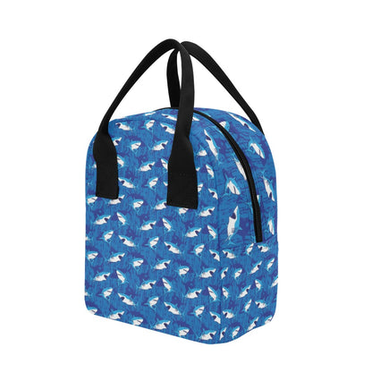 Shark Print Design LKS308 Insulated Lunch Bag