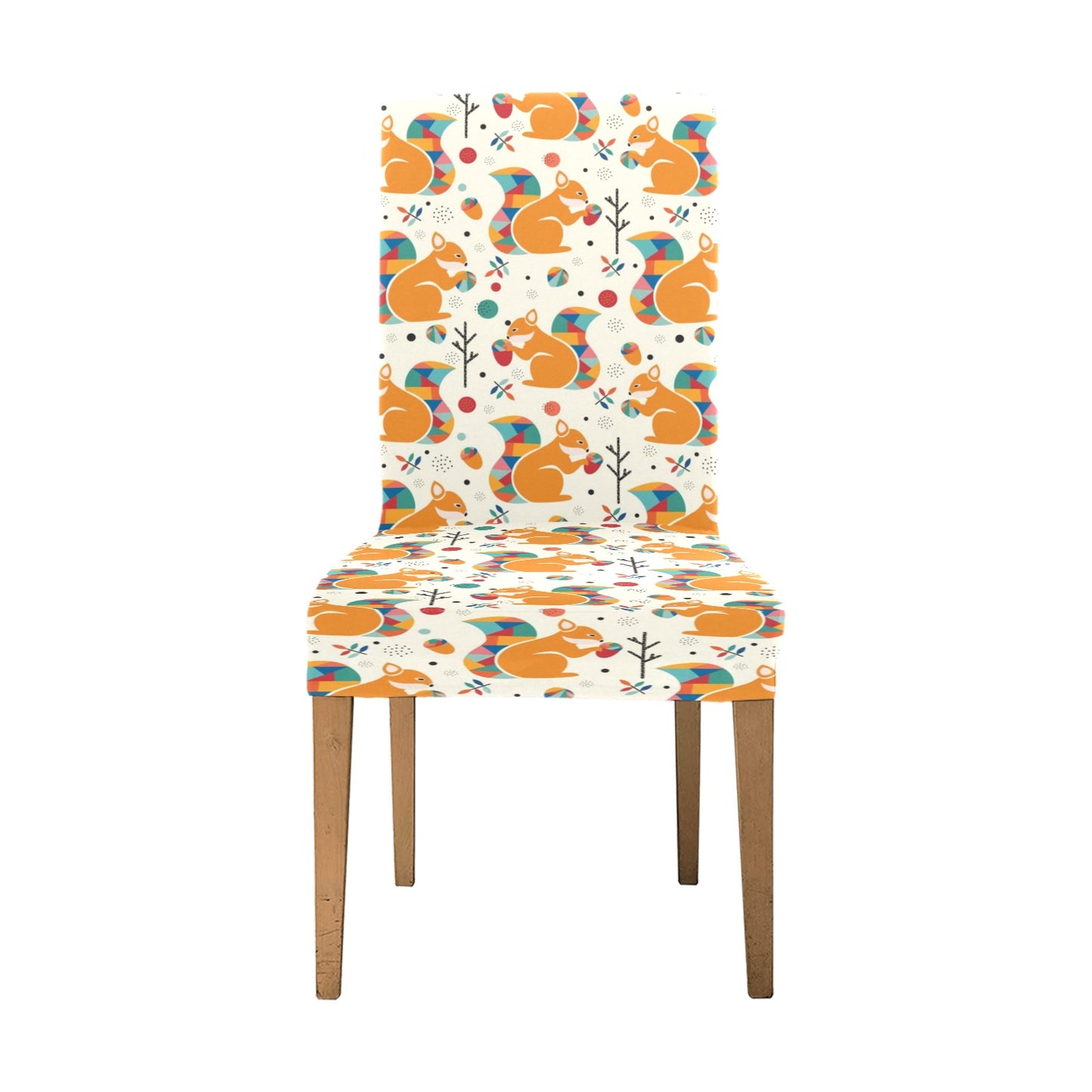 Squirrel Print Design LKS304 Dining Chair Slipcover