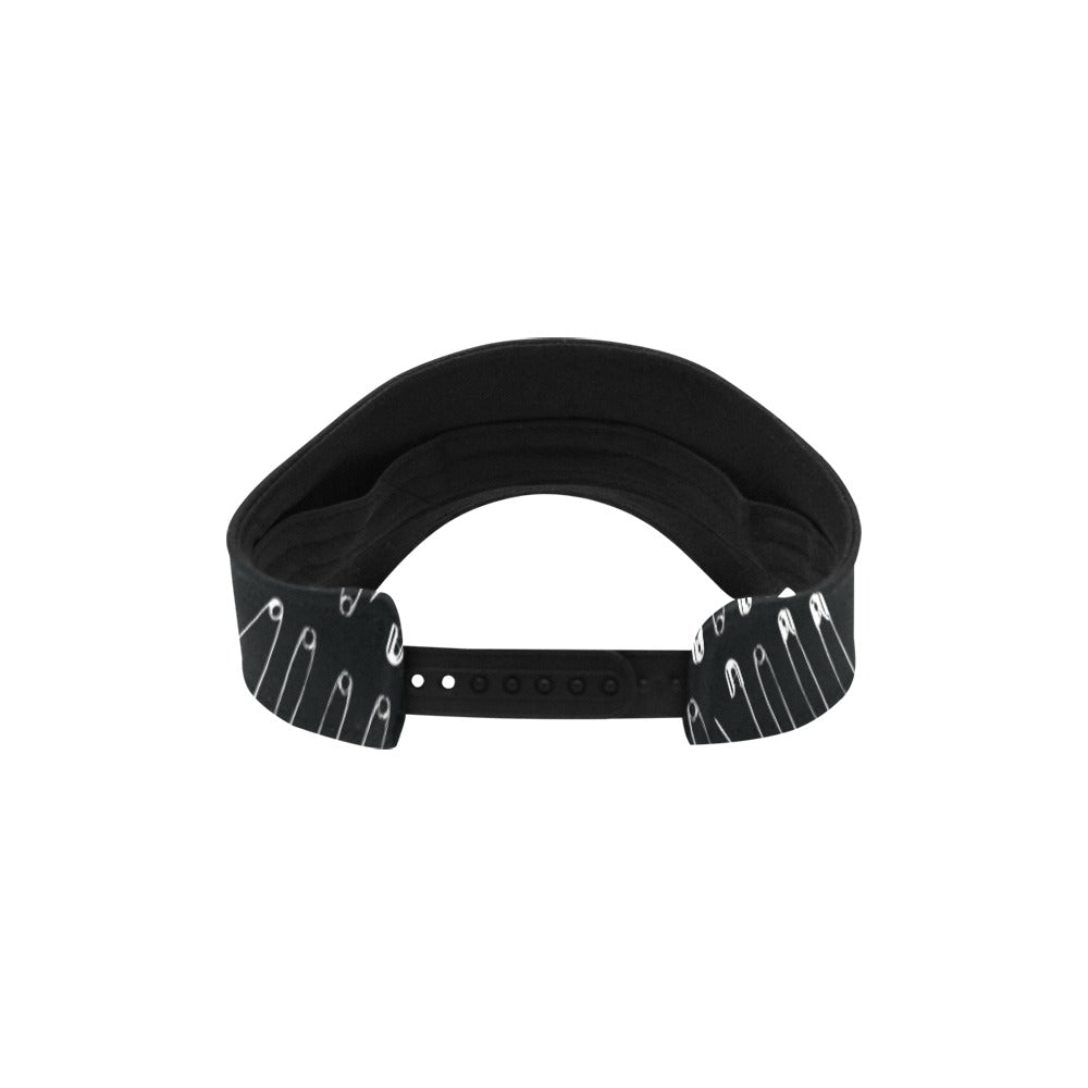 Safety Pin Print Design LKS302 Unisex Sun Visor