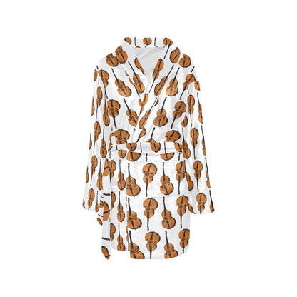 Cello Print Design LKS403 Women's Fleece Robe