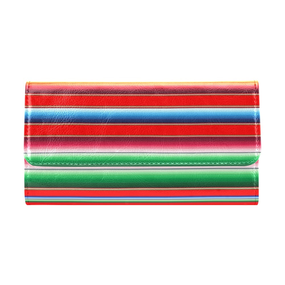 Serape Print Women's Trifold Wallet