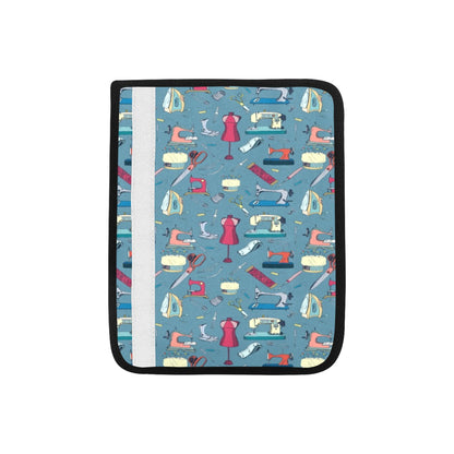 Sewing Equipment Print Design LKS301 Car Seat Belt Cover