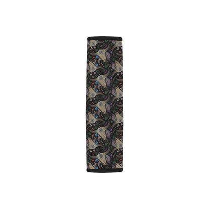 Buffalo Head Print Design LKS401 Car Seat Belt Cover