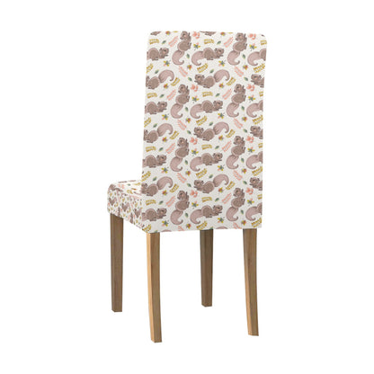 Squirrel Print Design LKS307 Dining Chair Slipcover