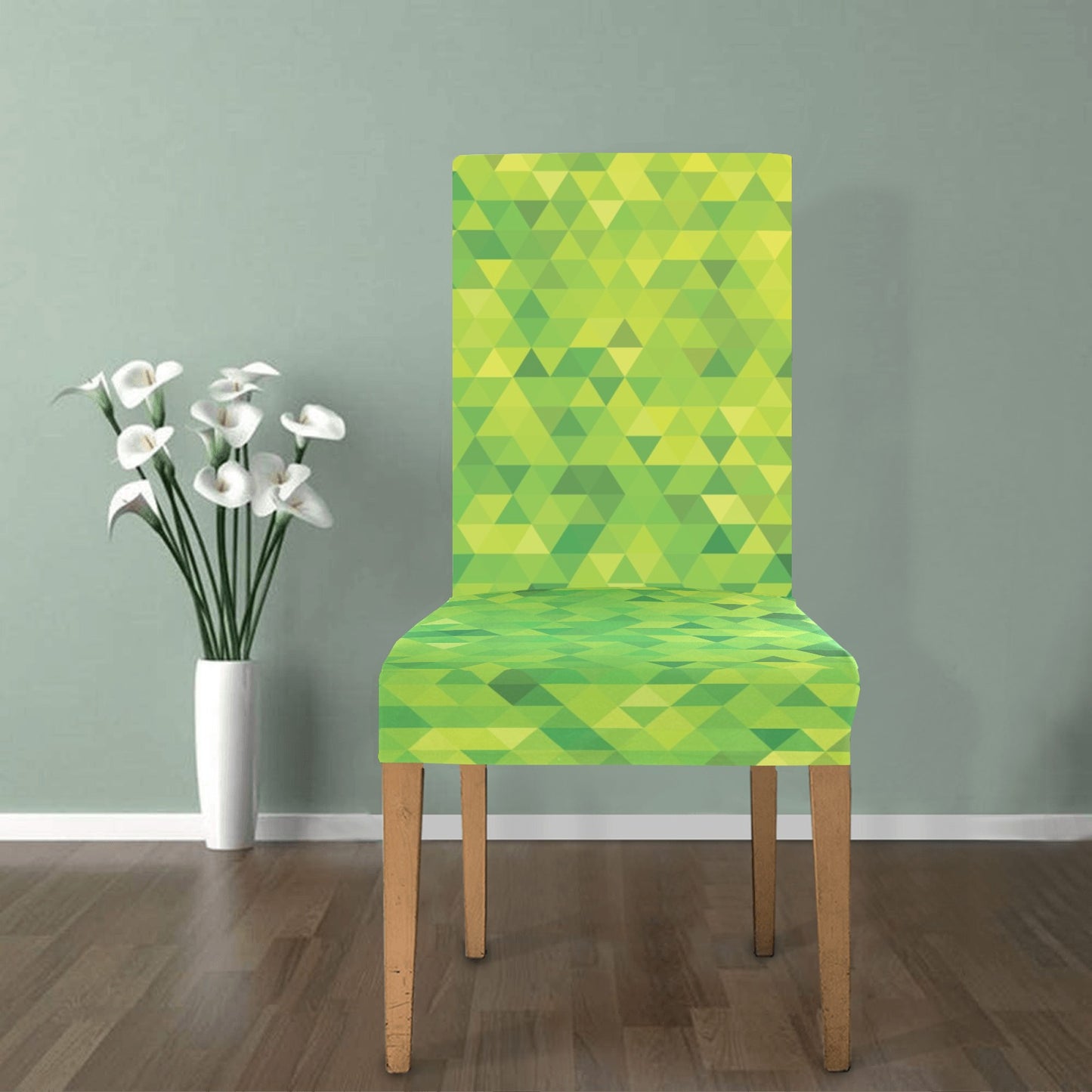 Geometric Print Design LKS402 Dining Chair Slipcover