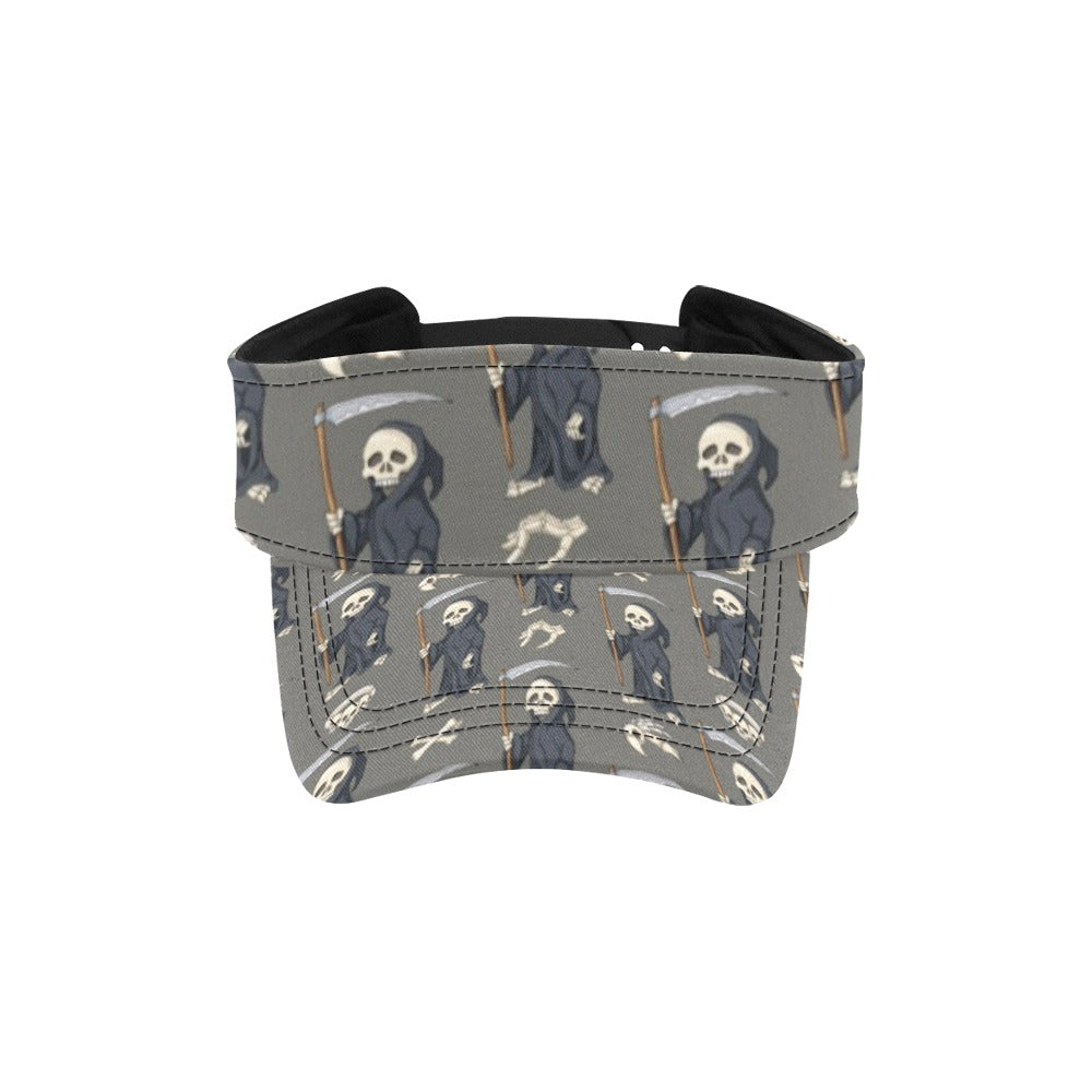 Skeleton Print Design LKS308 Unisex Sun Visor