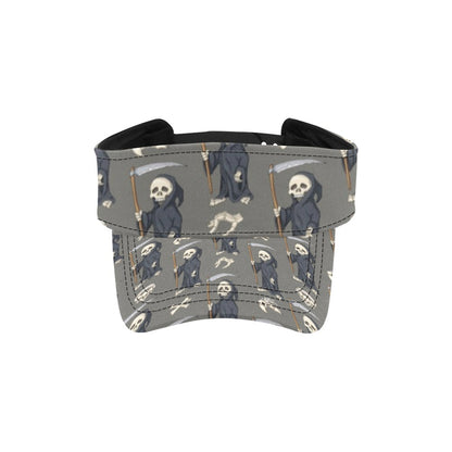 Skeleton Print Design LKS308 Unisex Sun Visor