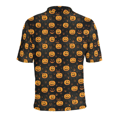 Halloween Print Design LKS401 Men Polo Shirt