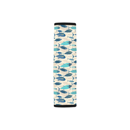 Tuna Fish Print Design LKS302 Car Seat Belt Cover
