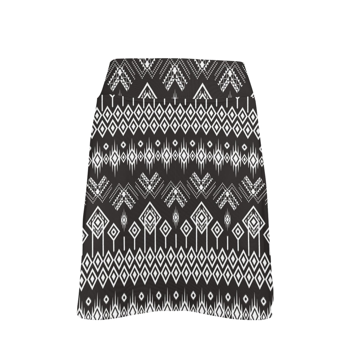 Tribal Pattern Print Design LKS304 17" Golf & Pickleball Skort with Pockets