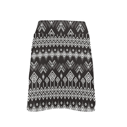 Tribal Pattern Print Design LKS304 17" Golf & Pickleball Skort with Pockets