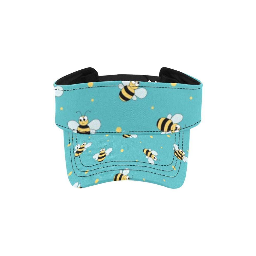 Bee With Dot Print Design LKS309 Unisex Sun Visor