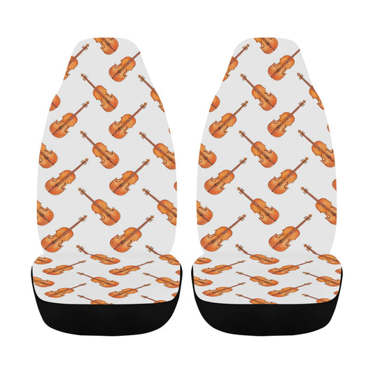 Violin Print Design LKS401 Car Seat Covers