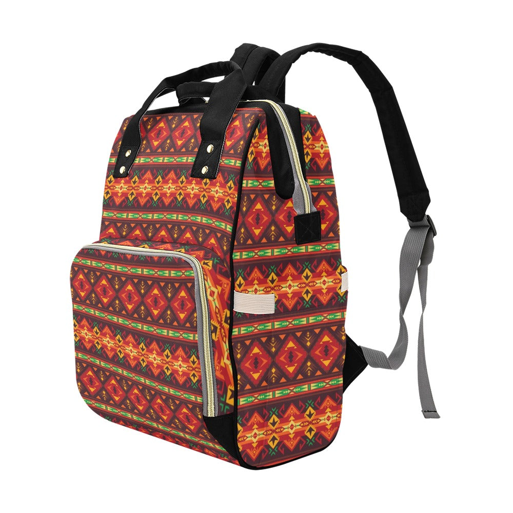 Southwest Pattern Print Design LKS309 Diaper Bag Backpack