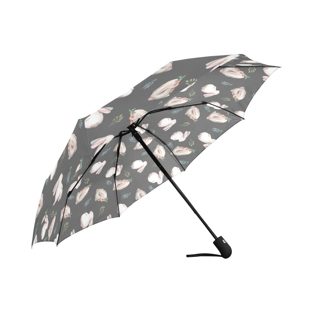 Rabbit Print Design LKS402 Anti-UV Automatic Umbrella