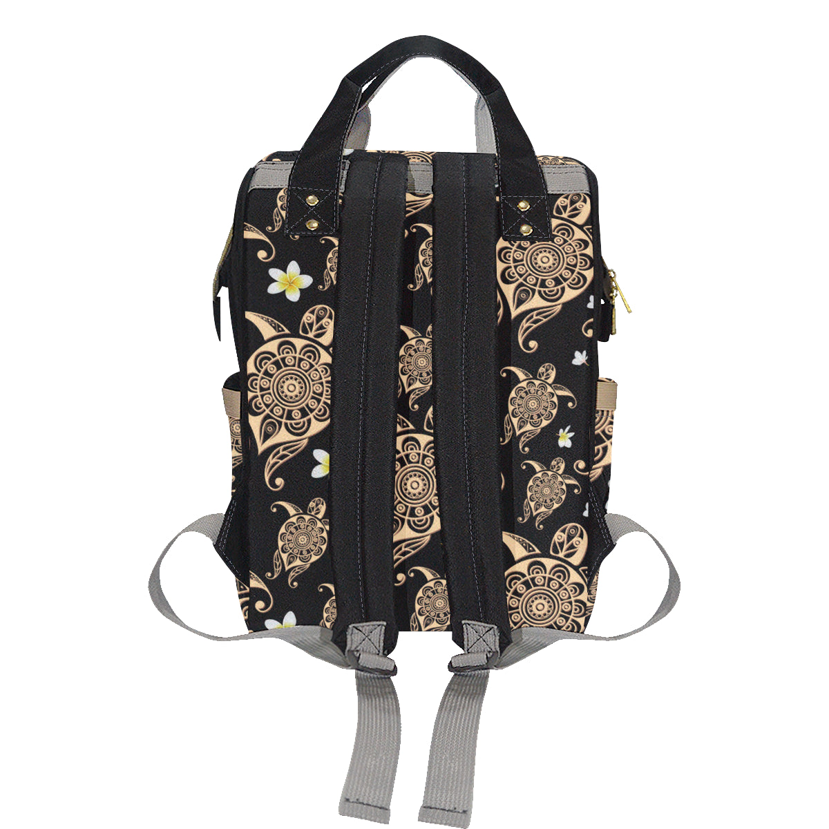 Turtle Polynesian Tribal Hawaiian Diaper Bag Backpack