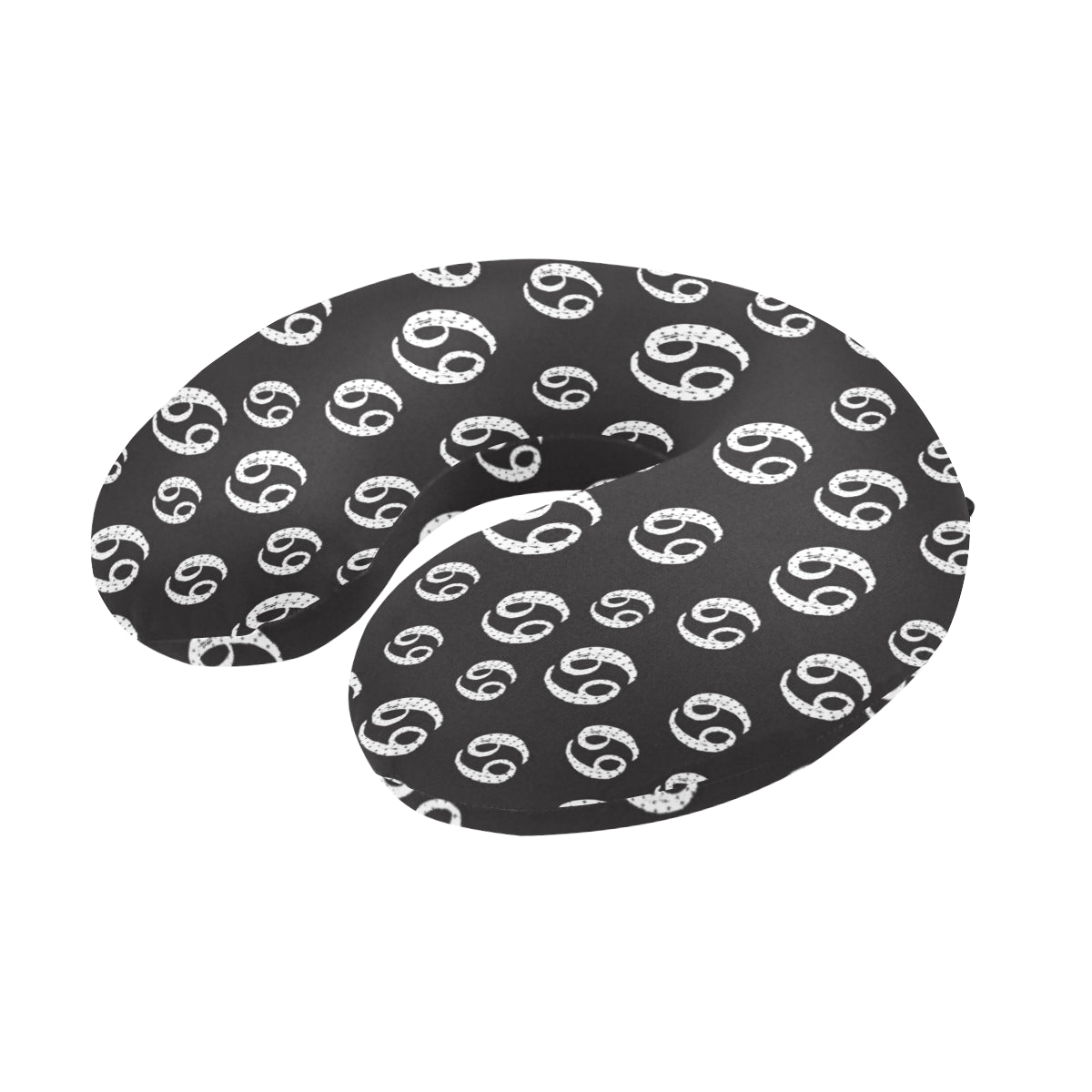 Cancer Zodiac Pattern Print Design 02 U-Shaped Travel Neck Pillow