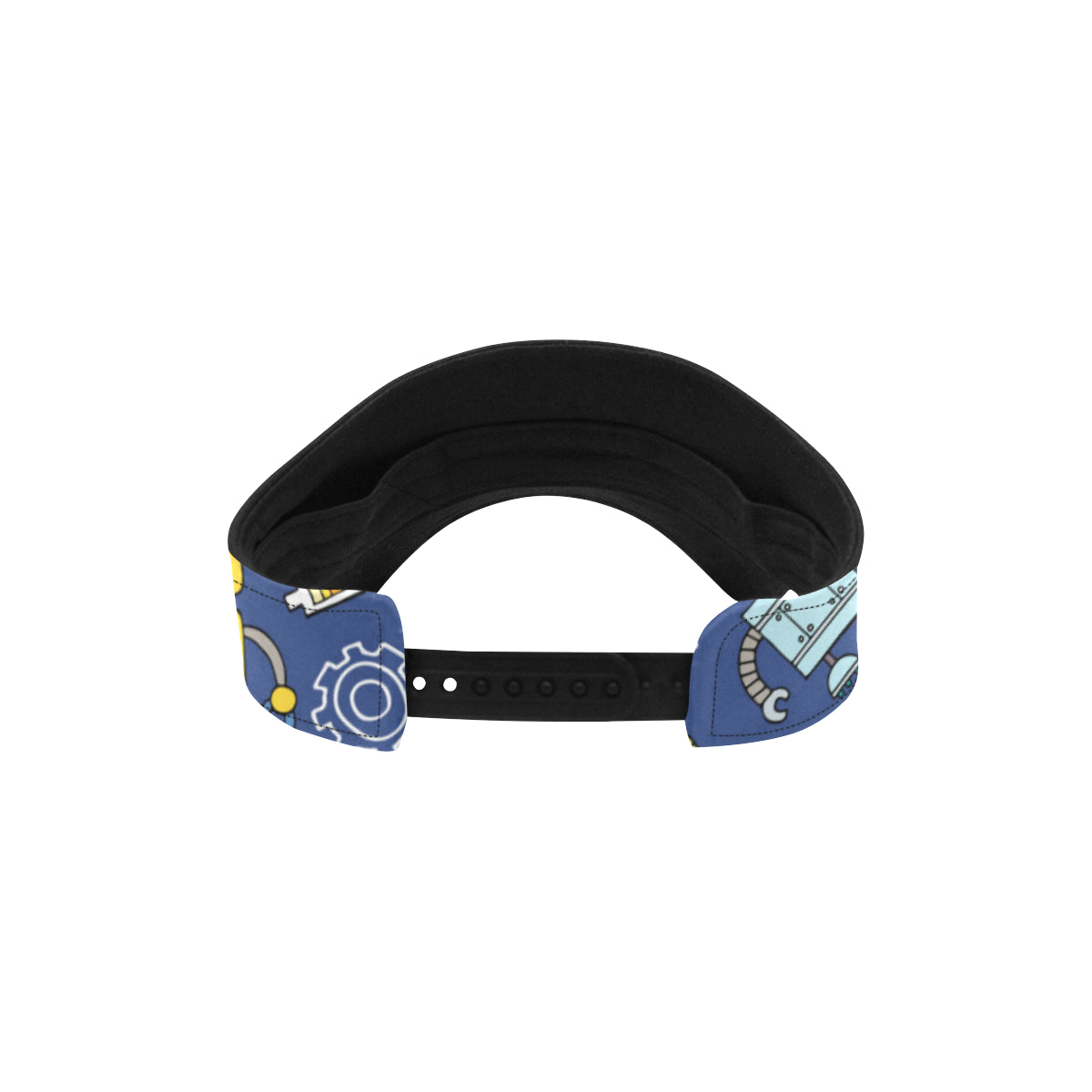 Robot Pattern Print Design A03 Unisex Sun Visor