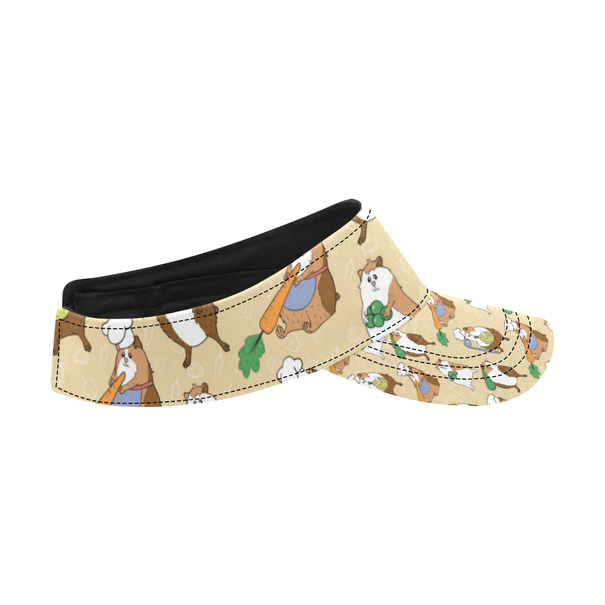 Guinea Pig Pattern Print Design 03 Unisex Sun Visor