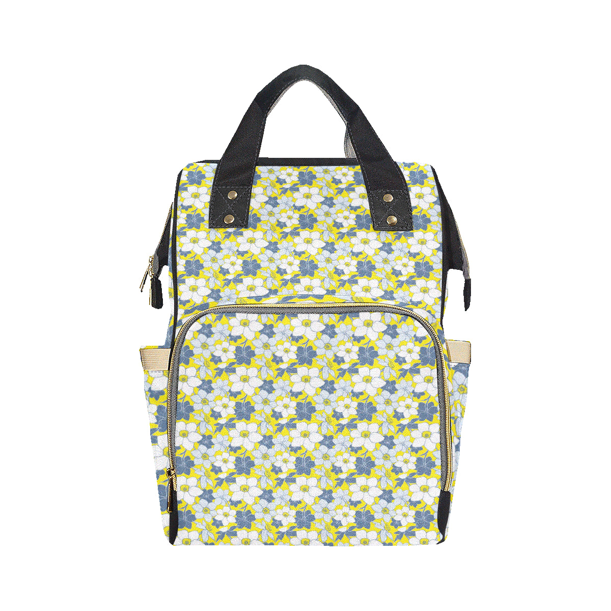 Daffodils Pattern Print Design 01 Diaper Bag Backpack