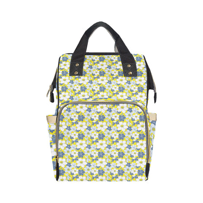 Daffodils Pattern Print Design 01 Diaper Bag Backpack