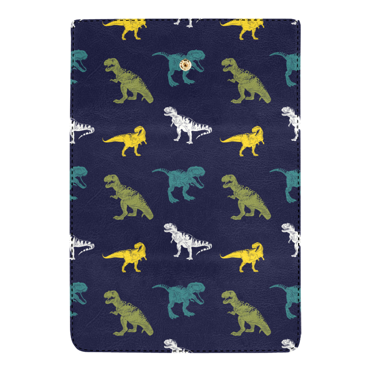 T Rex Pattern Print Design A07 Women's Trifold Wallet