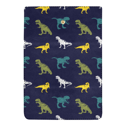 T Rex Pattern Print Design A07 Women's Trifold Wallet