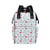 Hockey Red Equipment Print Design LKS305 Diaper Bag Backpack