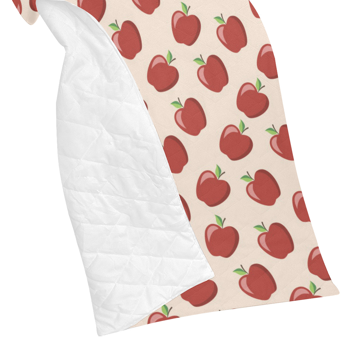 Apple Pattern Print Design AP01 Premium Quilt